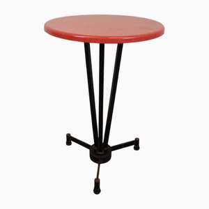 Parisian Bistro Pedestal Table, 1950s