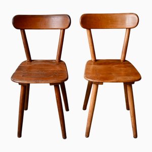 Chaises Scandinaves, 1940s, Set de 2