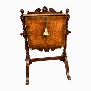 Magazine Rack in Inlaid Wood, 1890s