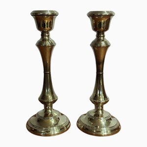Hallmarked Silver Candlesticks, Set of 2