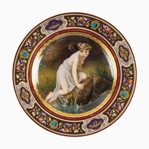 19th Century Viennese Napoleon III Porcelain Plate