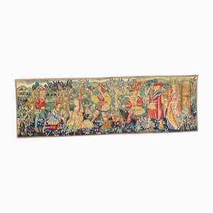 French Tapestry Screenprinted by Hand, 1970s