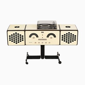 White RR126 Radiophonograph & Record Player by Castiglioni for Brionvega, Italy, 1965