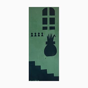 Alexandre Schaller, Resurrection, Acrylic on Canvas, 1997