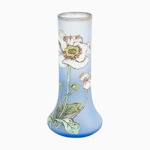 Vase in Glass and Enamel from Montjoye, France, 1920s