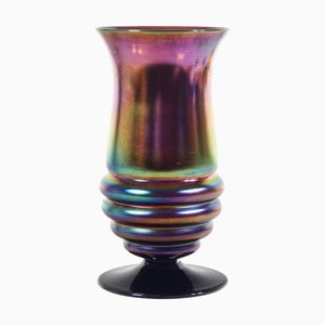 Myra Series Vase in Iridescent Glass from WMF, 1930s