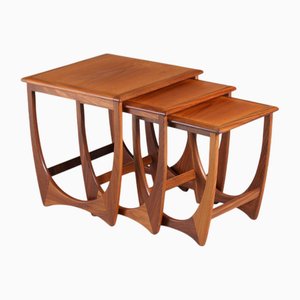 Mid-Century Astro Teak Nesting Tables from G-Plan, 1960s, Set of 3