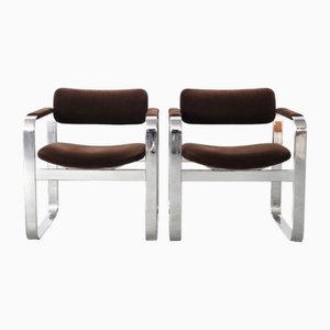 Set of Vintage Silver Chairs by Eero Aarnio, 1968