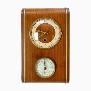 French Pendulum Clock and Aneroid Barometer, 1960