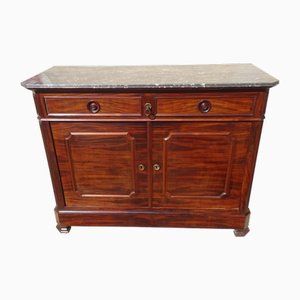 English Style Flamed Mahogany Sideboard, 1890s