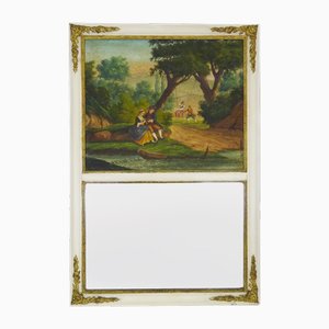 Large Louis XVI Style Trumeau Mirror