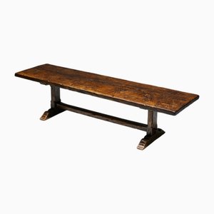 Early 20th Century Brutalist Rustic Dining Table, France, 1890s