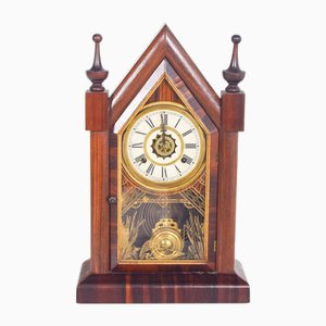 Orologio da cappella di Waterbury Clock Co., USA, metà XIX secolo