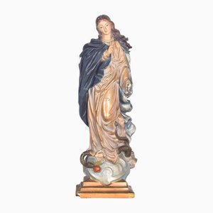 Scultura della Madonna delle Grazie in gesso, fine XIX secolo