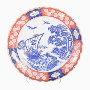 Plate Cut in Porcelain and Polychrome Decoration, 1910