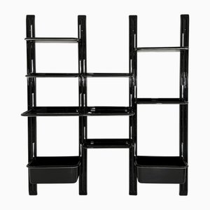 Speedy Bookcase attributed to Alberto Rosselli for Saporiti, 1970s