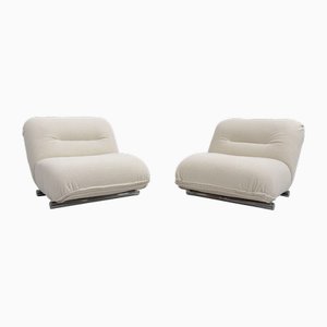 Set of Lounge Chairs by Giuseppe Munari for Poltrona Munari, 1970s