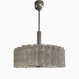 Murano Glass Chandelier from Doria Leuchten, Germany, 1960s