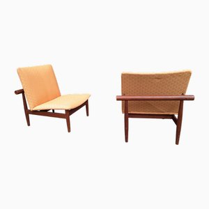 Modell 137 Jaan Sessel von Finn Juhl für France & Daverkosen, 1950er, 2er Set