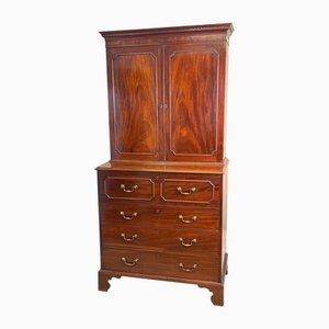 18th Century Chippendale Mahogany Library Bookcase, 1760s