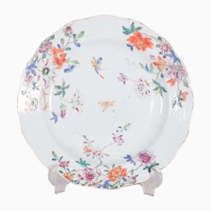 Chinese Export Porcelain Deep Plate, 1850s