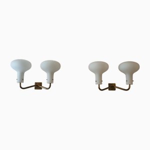 Applique da parete LP 12 A di Ignazio Gardella per Azucena, anni '60, set di