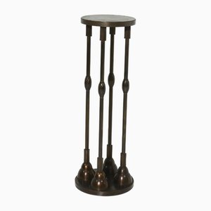 Art Deco Bronze Pedestal, 1930s