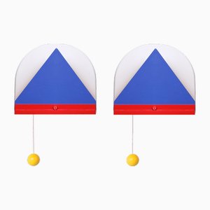 Postmoderne Wandlampen von Ikea, 1990er, 2er Set
