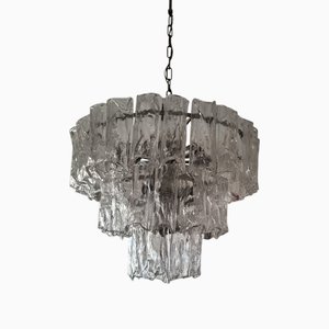 Large Chandelier by Toni Zuccheri for Venini, 1960s