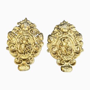 Golden Lime Friezes, Set of 2