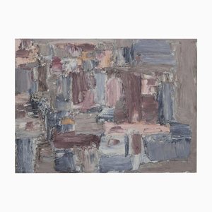 Gösta Calmeyer, Abstract Composition, 1961, Oil on Canvas