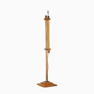 Exquisite David Linley Floor Standing Height Adjustable Lamp Chrome Fittings