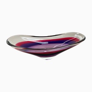 Tafelaufsatz aus Muranoglas von Flavio Poli, 1970er