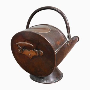 Victorian Copper Coal Scuttle, 1850
