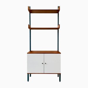 Vintage Danish Simpla Lux Wall Unit, 1960s