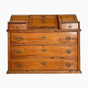 Antique Louis Seize Cherry Secretary Desk, 1780