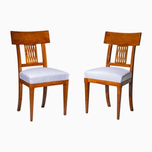 Neoclassical Dining Chairs, 1800s, Set of 2
