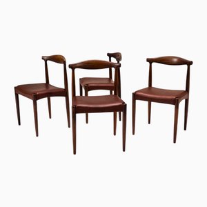 Dining Chairs by Vamo Sønderborg for Vamø, Denmark, 1960s, Set of 4