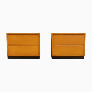 Bedside Tables from Wk Möbel, 1950s, Set of 2