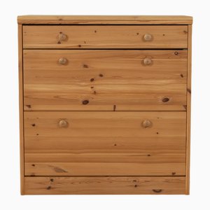 Shoe Cabinet with Drawers, 1980s