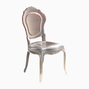 Set of Sedia Chairs in Acrylic Glass by Dal Segno