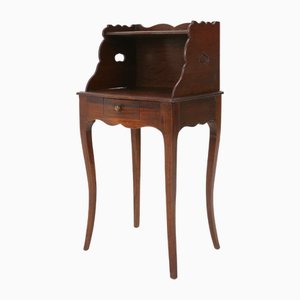 Table de Chevet Style Louis XV en Bois, France, 1900s