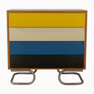 Bauhaus Chest of Drawers by Erich Stratmann for Oldenburger Möbelwerkstätten, 1950s