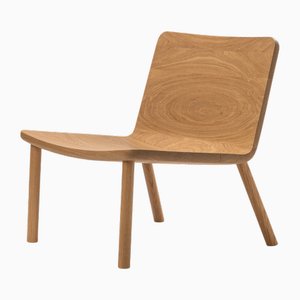 Fauteuil Moderne Minimaliste en Chêne Naturel par Daniel Schofield