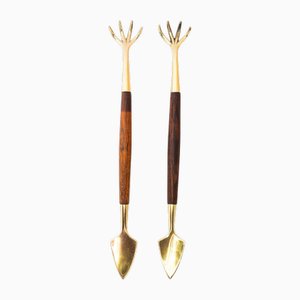 Attrezzi da giardinaggio Mid-Century per bonsai, Danimarca, anni '50, set di 2