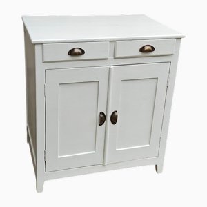 Mueble vintage blanco, años 80