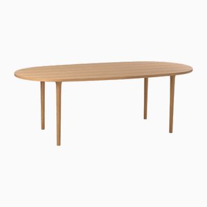 Minimalist Modern Table in Oak by Pedro Sotomayor