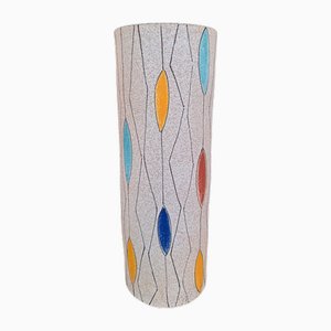 Vaso da terra o da tavolo grande in ceramica, anni '50