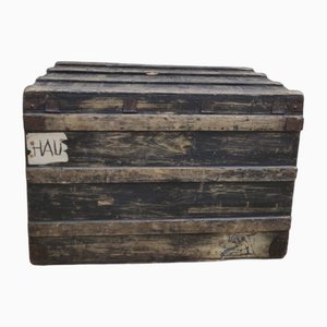 Baule grande nero, anni '20