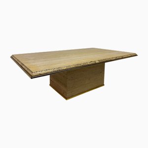 Travertine Coffee Table, 1970s